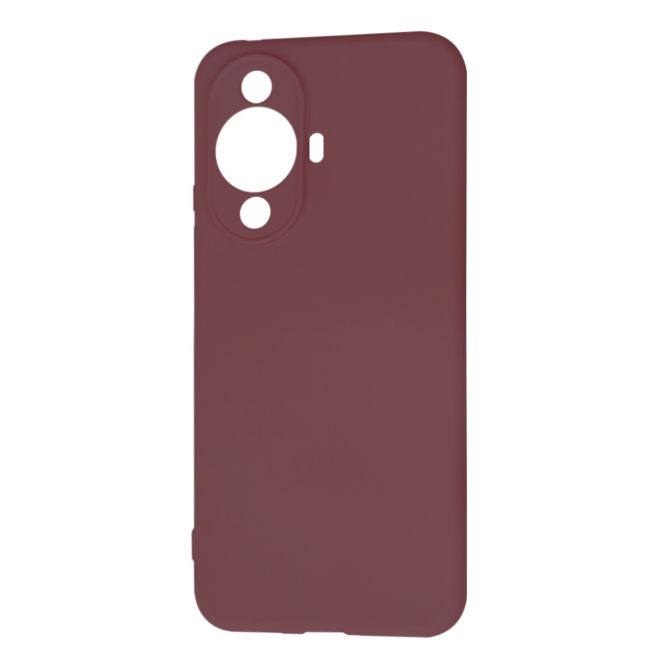Husa pentru Huawei nova 11 / nova 12s din Silicon Catifelat, Protectie Premium, Skyddar SoftElegance - Bordo - 1 | YEO