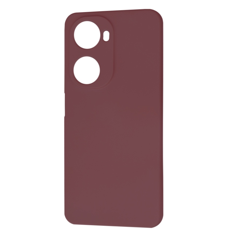 Husa pentru Huawei nova 11 SE / nova 12 SE din Silicon Catifelat, Protectie Premium, Skyddar SoftElegance - Bordo - 1 | YEO