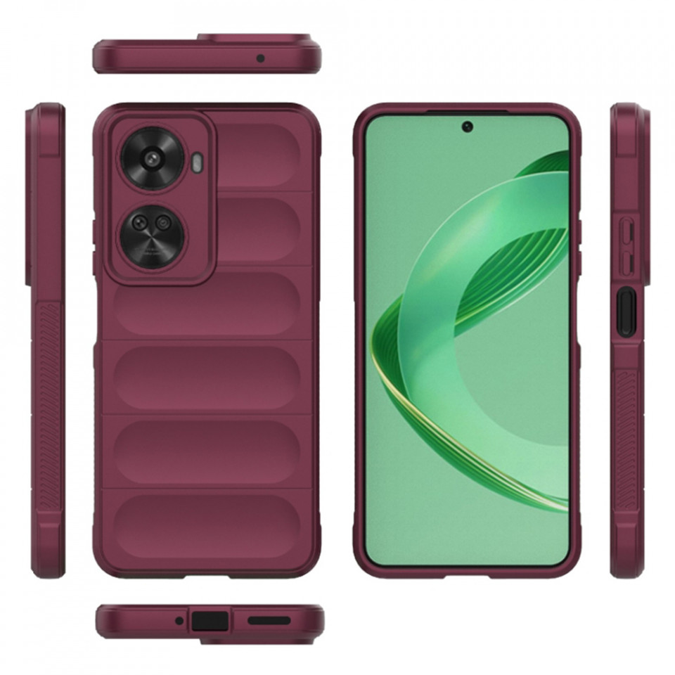 Husa pentru Huawei nova 11 SE / nova 12 SE eleganta, din silicon mat, SKDR Vogue - Bleu - 1 | YEO