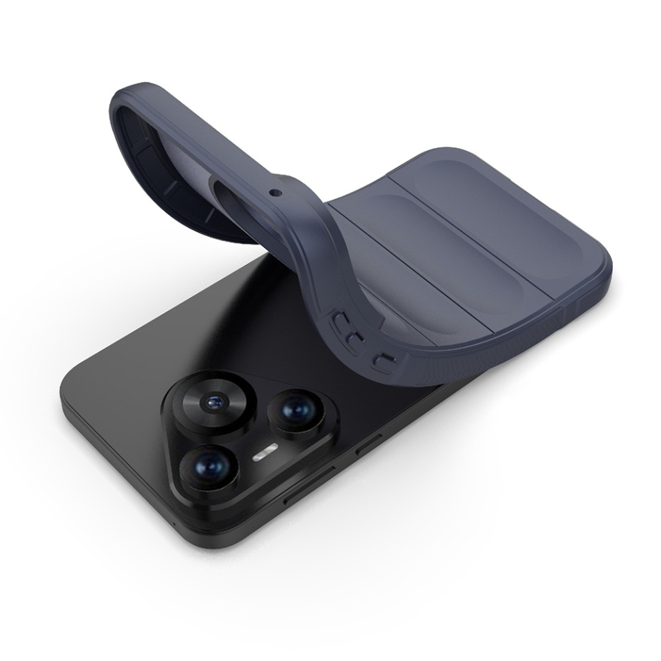 Husa pentru Huawei Pura 70, SKYDDAR INNOVATION, Magic Shield, din Silicon Mat, set cu sticker, Negru - 2 | YEO