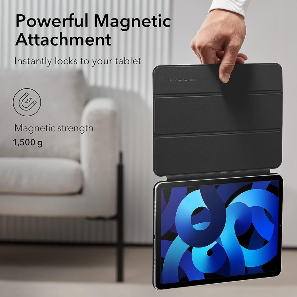 Husa pentru iPad Air 13 (2024) / Air 13 (2025), tip Carte, Rebound Magnetic ESR - Mov - 3 | YEO