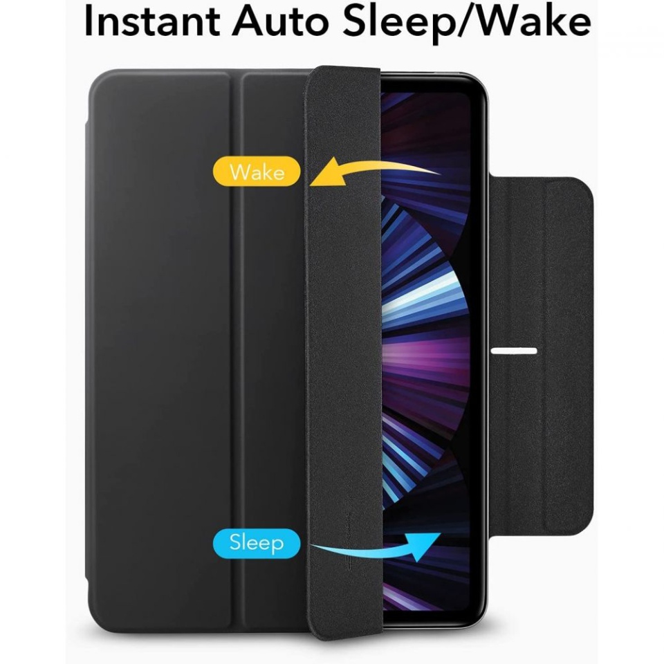 Husa pentru iPad Pro 11 (2018 / 2020 / 2021 / 2022), tip Carte, Rebound Magnetic ESR - Mov - 2 | YEO