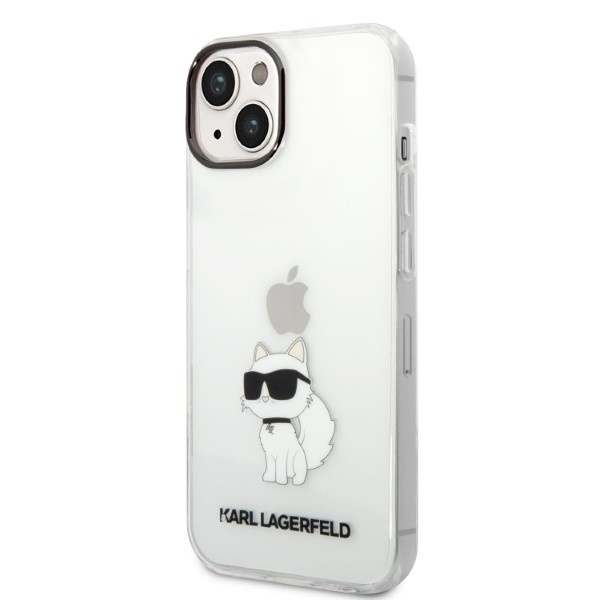 Husa pentru iPhone 14 Plus, Hardcase Transparent, Karl Lagerfeld, Transparenta - 3 | YEO