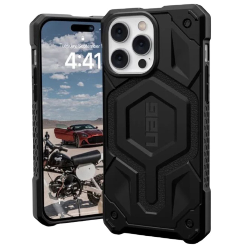 Husa pentru iPhone 14 Pro Max, Monarch Pro MagSafe, UAG - Negru