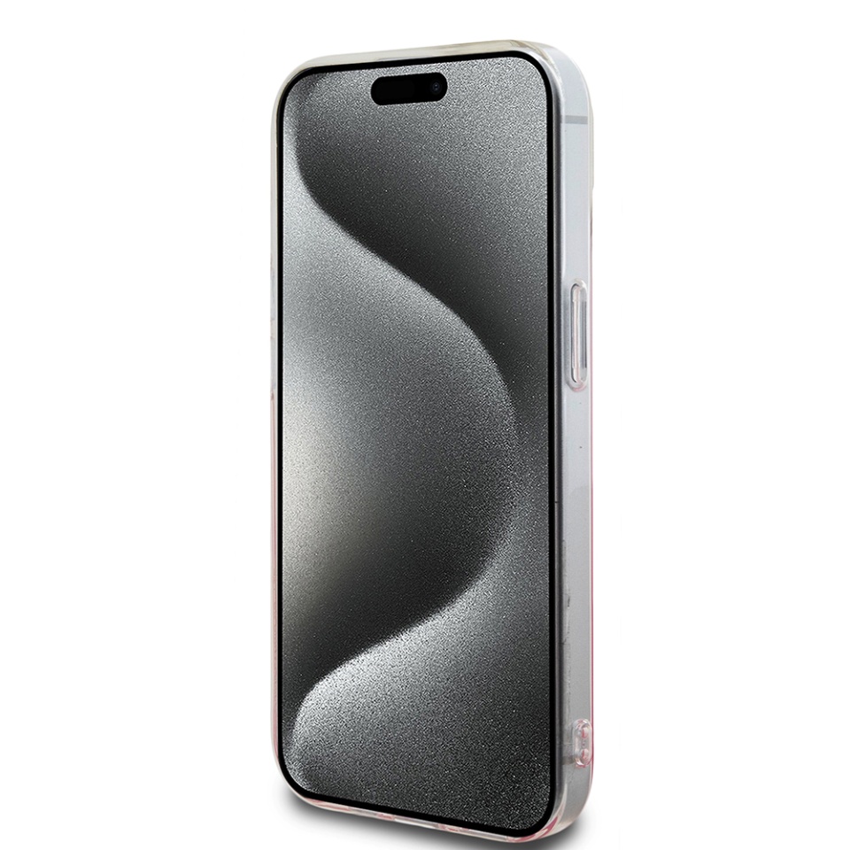 Husa pentru iPhone 15, Hardcase IML, Hello Kitty - Roz - 4 | YEO