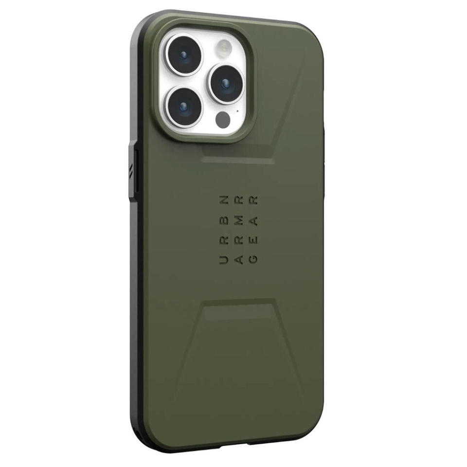 Husa pentru iPhone 15 Pro, Civilian Pro MagSafe, UAG - Verde - 2 | YEO