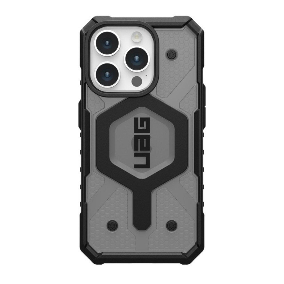 Husa pentru iPhone 15 Pro, Pathfinder MagSafe, UAG - Argintiu - 2 | YEO