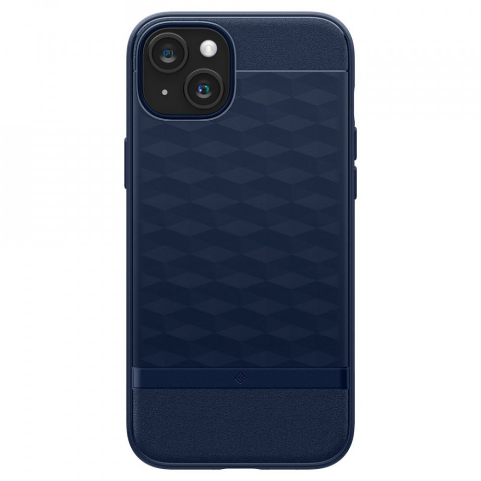 Husa pentru iPhone 15, Spigen Caseology Parallax MagSafe - Midnight Blue - 1 | YEO