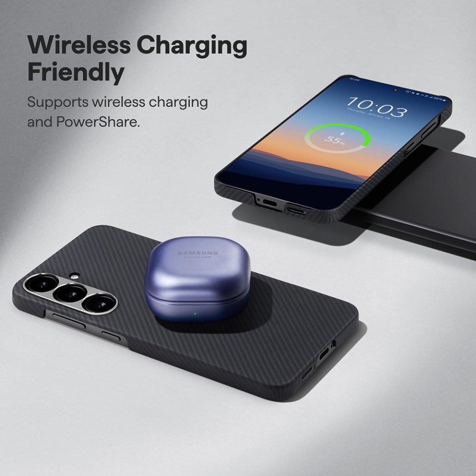 Husa pentru iPhone 16, Antisoc, SKYDDAR INOVATION, Aramid Fibe Magsafe, set cu sticker, Negru - 3 | YEO