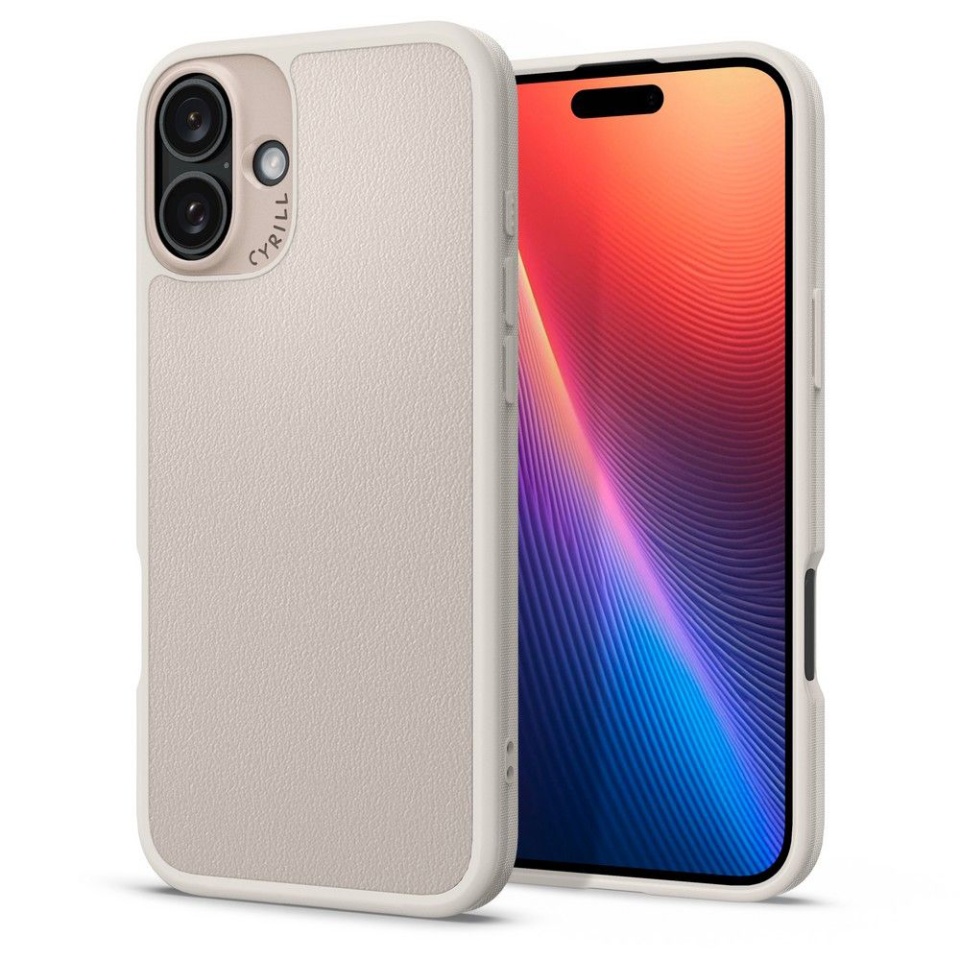 Husa pentru iPhone 16, Cyrill Kajuk MagSafe, Spigen - Crem - 1 | YEO