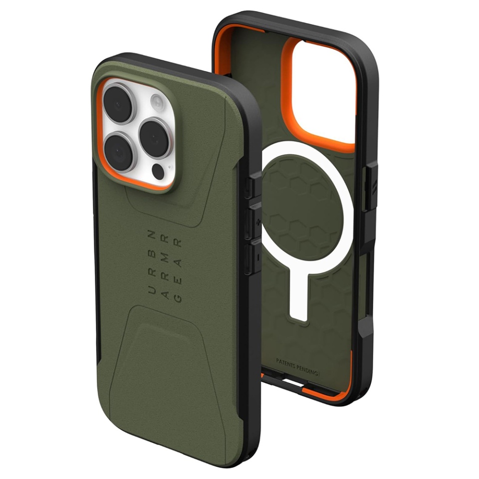 Husa pentru iPhone 16 Pro, Civilian Pro MagSafe, UAG - Verde
