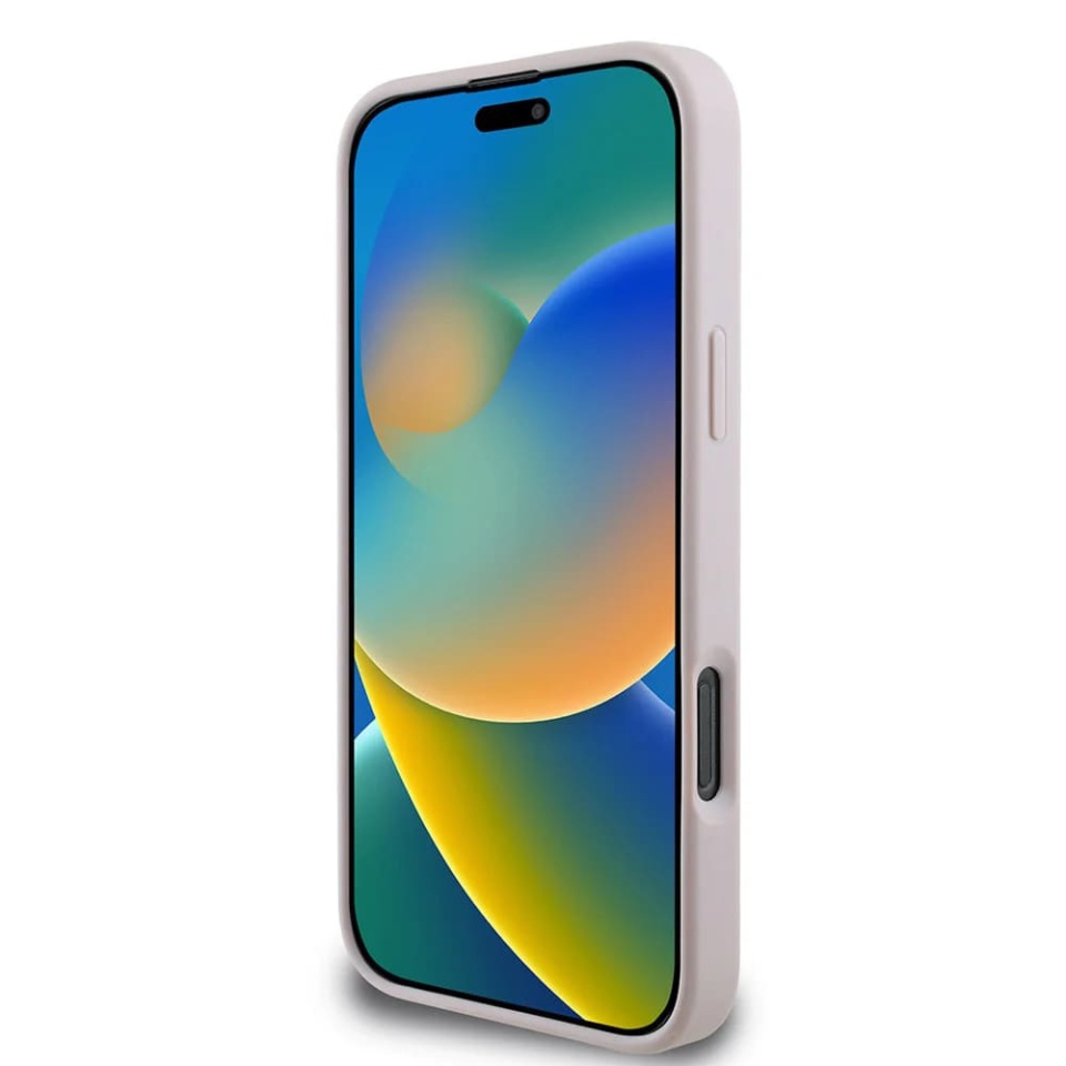 Husa pentru iPhone 16 Pro, Guess Hardcase 4G Big Logo, Protectie Slim, Compatibila, Roz - 2 | YEO