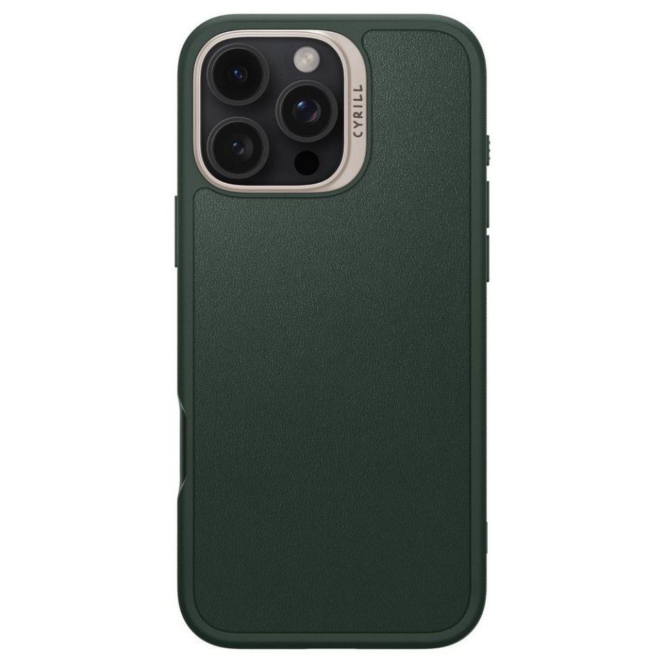 Husa pentru iPhone 16 Pro Max, Cyrill Kajuk MagSafe, Spigen - Verde - 2 | YEO