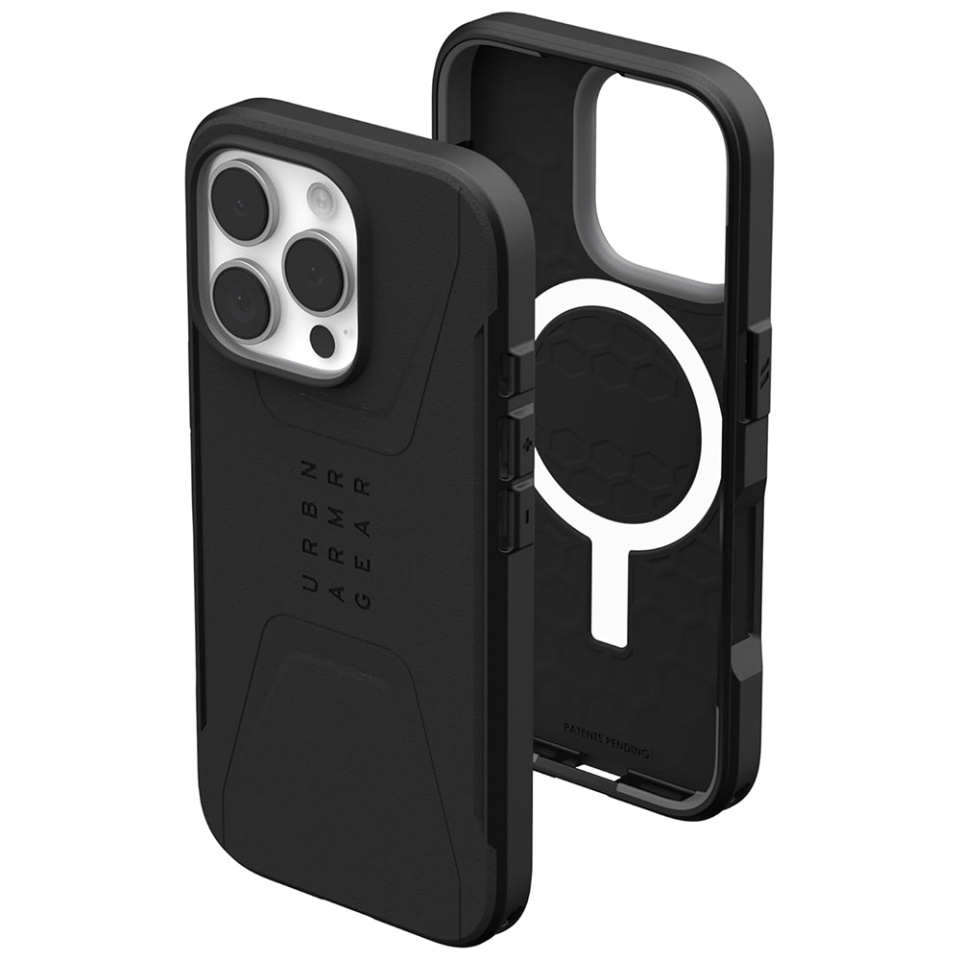 Husa pentru iPhone 16 Pro Max, Essential Armor MagSafe, UAG - Negru