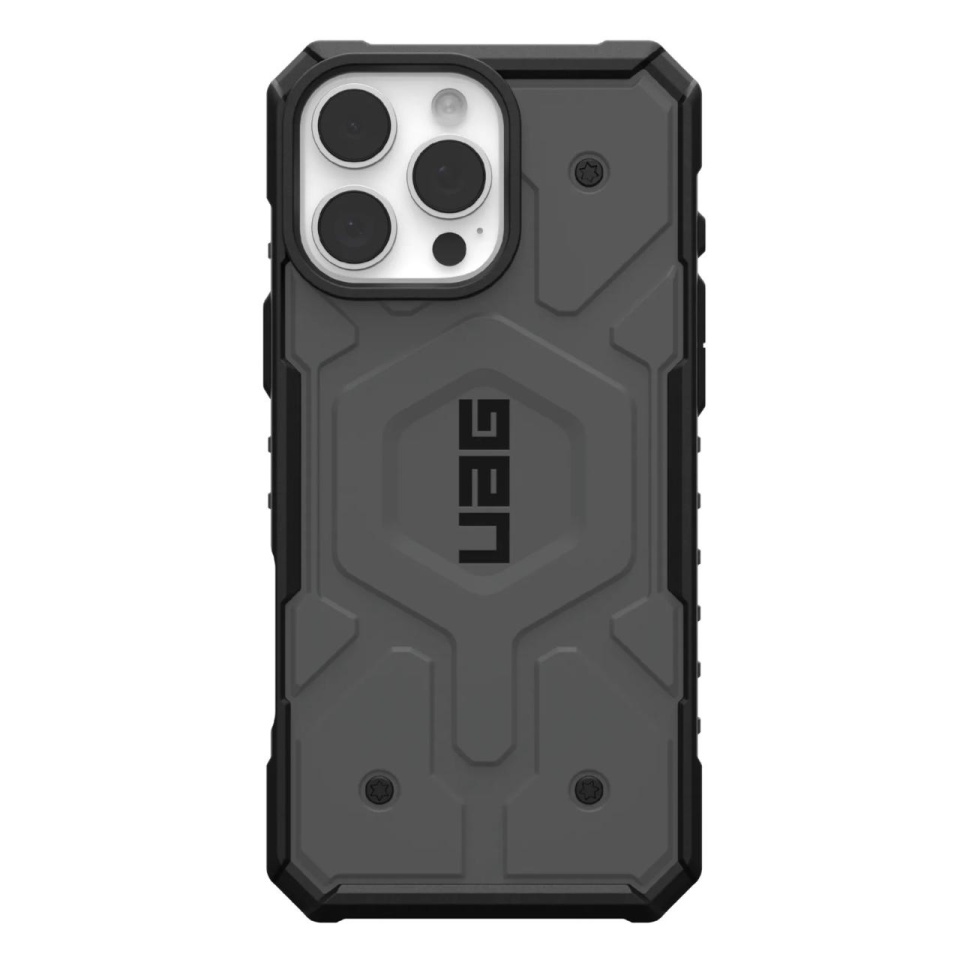 Husa pentru iPhone 16 Pro, Pathfinder MagSafe, UAG - Argintiu - 1 | YEO