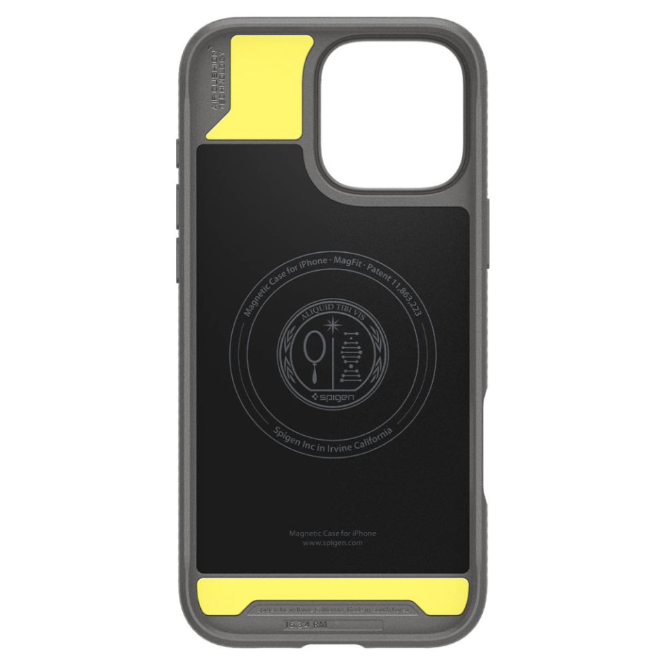 Husa pentru iPhone 16 Pro, Spigen Rugged Armor - Gri - 4 | YEO