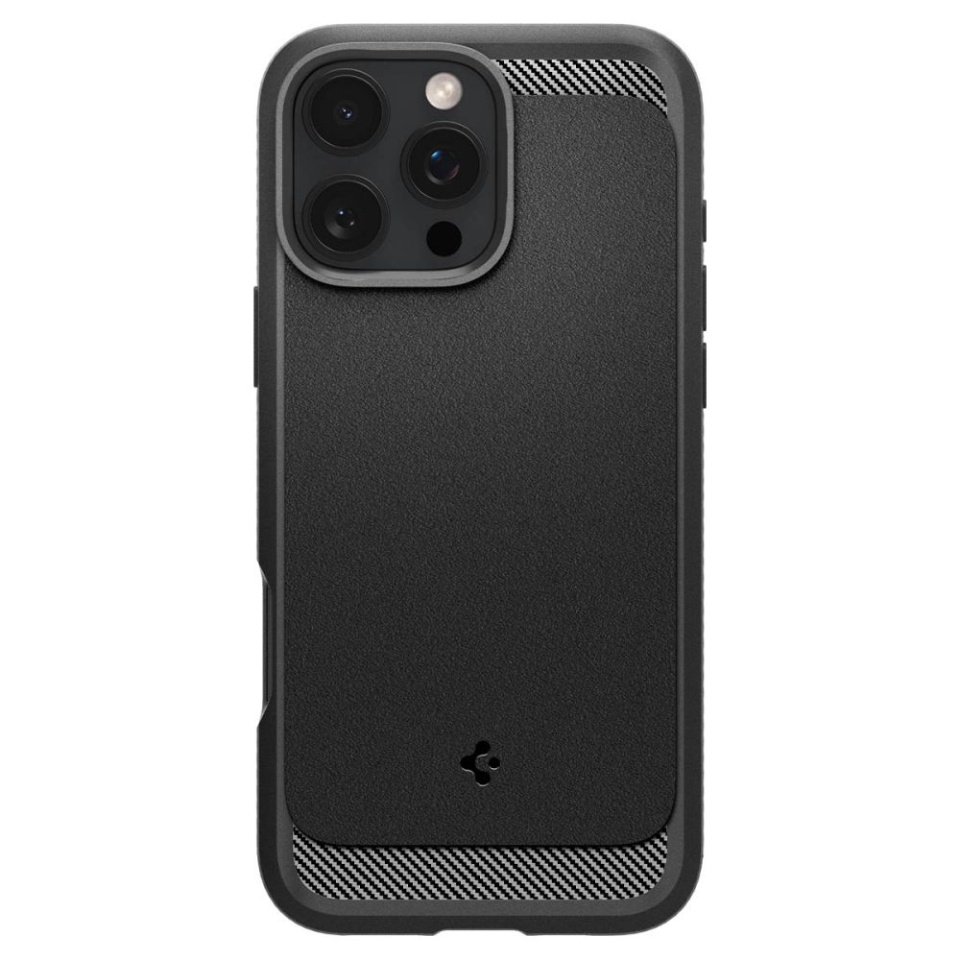 Husa pentru iPhone 16 Pro, Spigen Rugged Armor - Negru - 1 | YEO