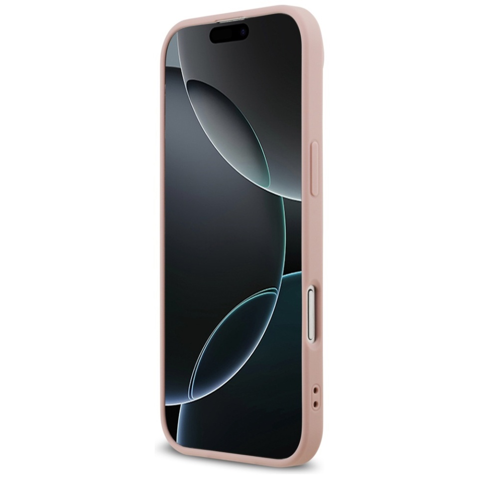 Husa pentru iPhone 17 Air, Glitter Fixed Big 4G, Protectie Slim, Guess, Roz - 2 | YEO