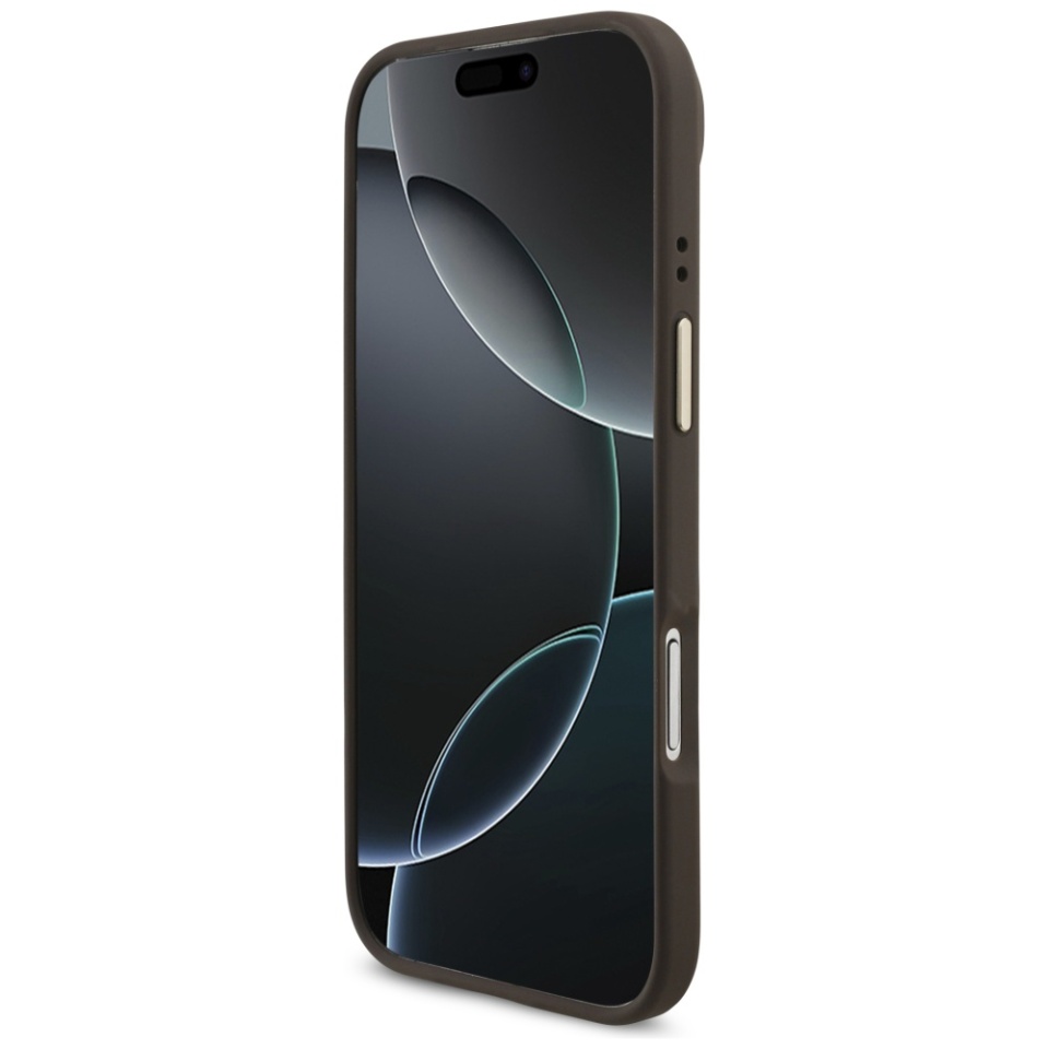 Husa pentru iPhone 17 Air, Guess Hardcase Guess Big 4G Classic Logo, Protectie Slim, Compatibila, Maro - 3 | YEO
