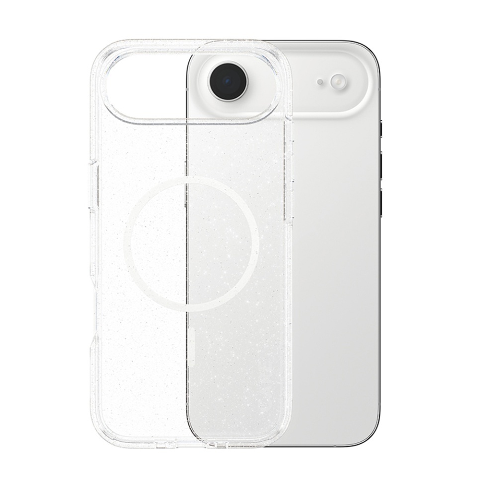 Husa pentru iPhone 17 Air, PanzerGlass, CARE Flagship Urban Explorer Star Lit White MagSafe, Anti-Soc 4.8m, Anti-Ingalbenire, Design Slim, Compatibila MagSafe, Transparenta - 3 | YEO