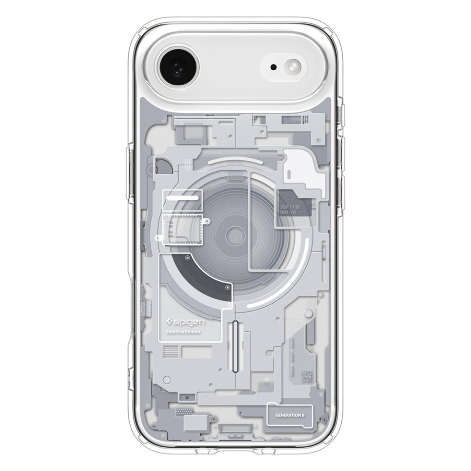 Husa pentru iPhone 17 Air, Spigen Ultra Hybrid Zero One - Alb - 1 | YEO