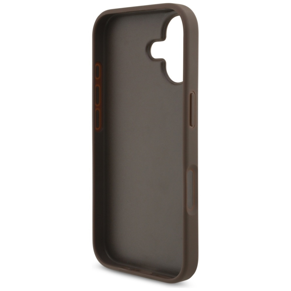 Husa pentru iPhone 17, Guess Hardcase 4G Big Logo, Protectie Slim, Compatibila, Maro - 3 | YEO