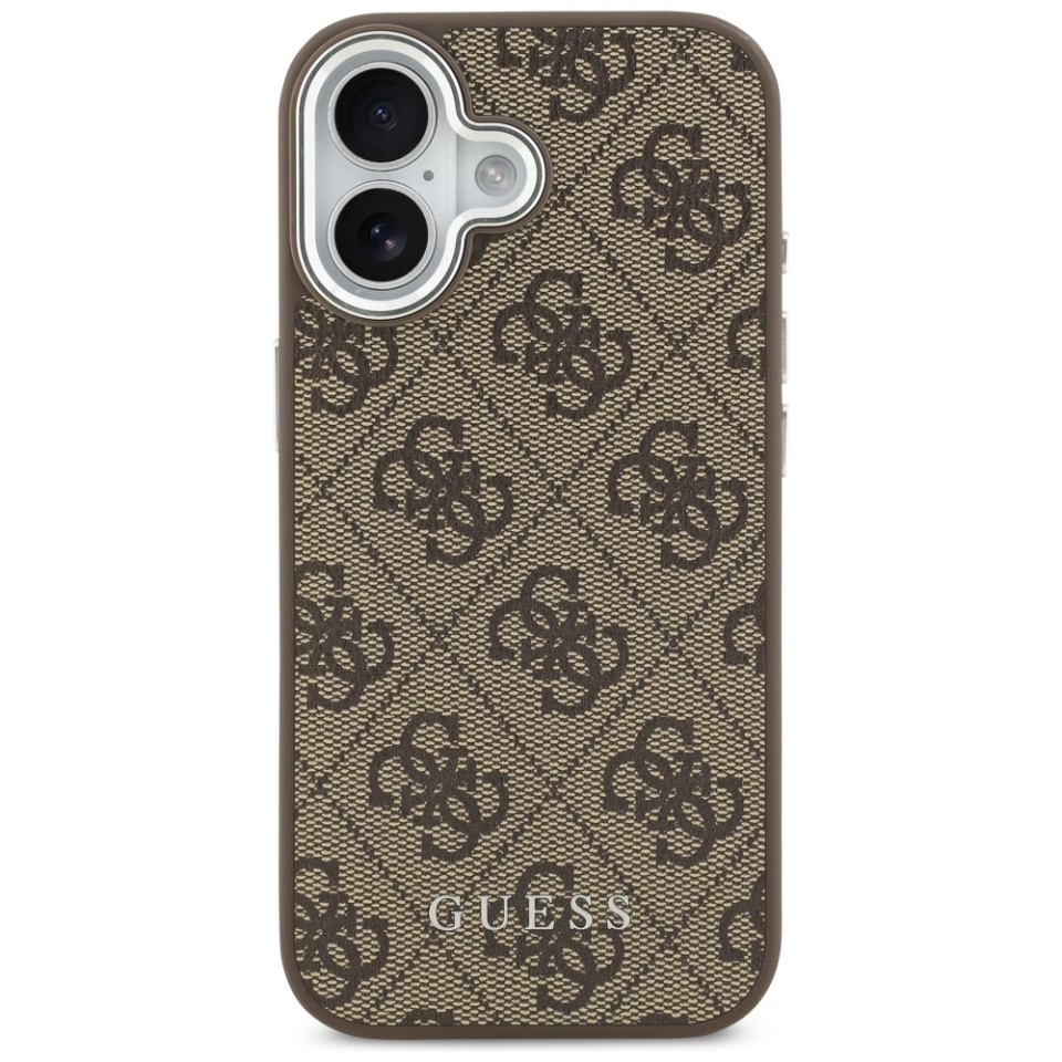 Husa pentru iPhone 17, Hardcase 4G Classic Logo MagSafe, Maro - 1 | YEO