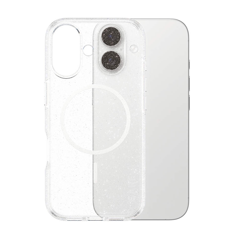 Husa pentru iPhone 17, PanzerGlass, CARE Flagship Urban Explorer Star Lit White MagSafe, Anti-Soc 4.8m, Anti-Ingalbenire, Design Slim, Compatibila MagSafe, Transparenta - 3 | YEO