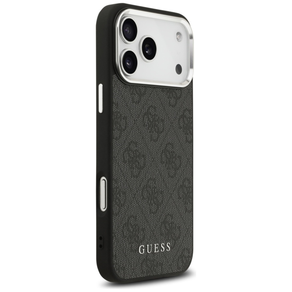 Husa pentru iPhone 17 Pro Max, Hardcase 4G Classic Logo MagSafe, Negru - 2 | YEO
