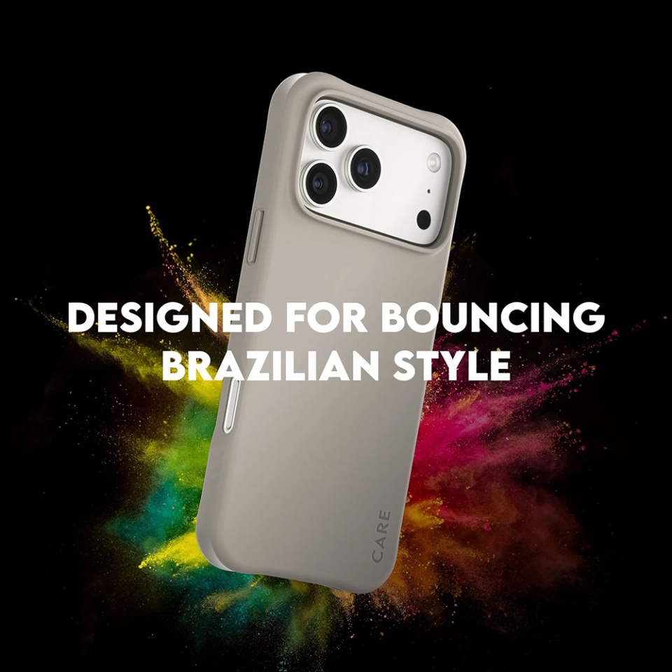 Husa pentru iPhone 17 Pro Max, PanzerGlass, CARE Fashionable Case, Silicon Soft Touch Slim Eco-Friendly cu Protectie Avansata si Compatibilitate Wireless, Antialunecare, Antiamprenta, Maro - 6