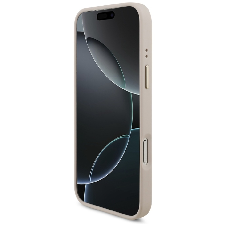 Husa pentru iPhone 17 Pro Max, Silicon 4G Big Metal Logo, Protectie Slim, Roz - 3 | YEO