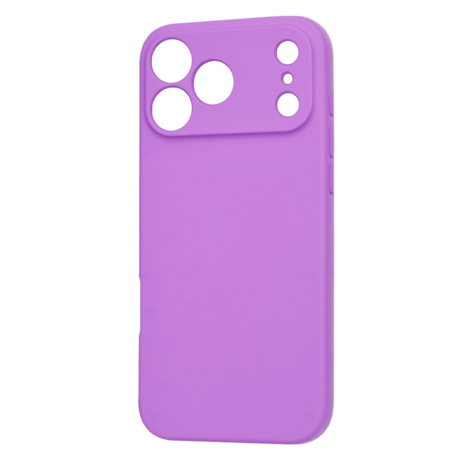 Husa pentru iPhone 17 Pro Max, SKYDDAR INNOVATION, din Silicon Catifelat, SoftFlex Magsafe, set cu sticker, Mov - 1 | YEO