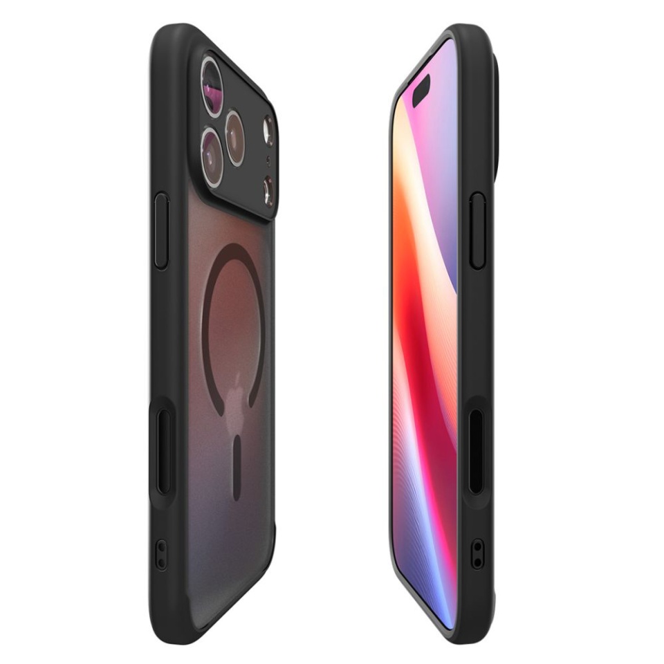 Husa pentru iPhone 17 Pro Max, Ultra Hybrid T MagSafe, Spigen, Cenusiu - 3 | YEO