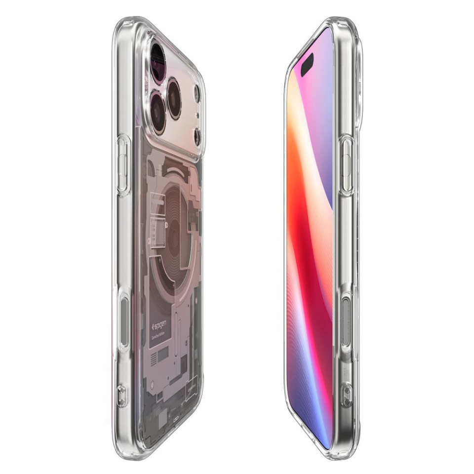 Husa pentru iPhone 17 Pro, Spigen Ultra Hybrid Zero One - Natural - 3 | YEO