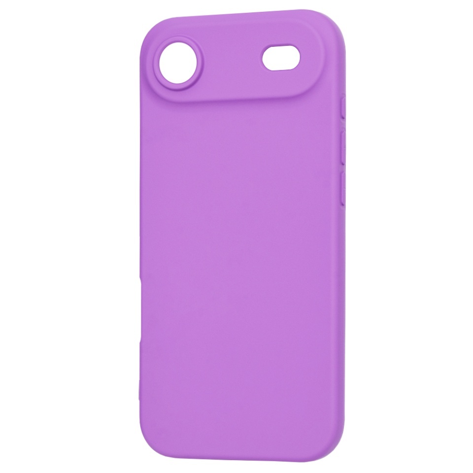 Husa pentru iPhone Air, SKYDDAR INNOVATION, din Silicon Catifelat, SoftFlex Magsafe, set cu sticker, Mov - 1 | YEO