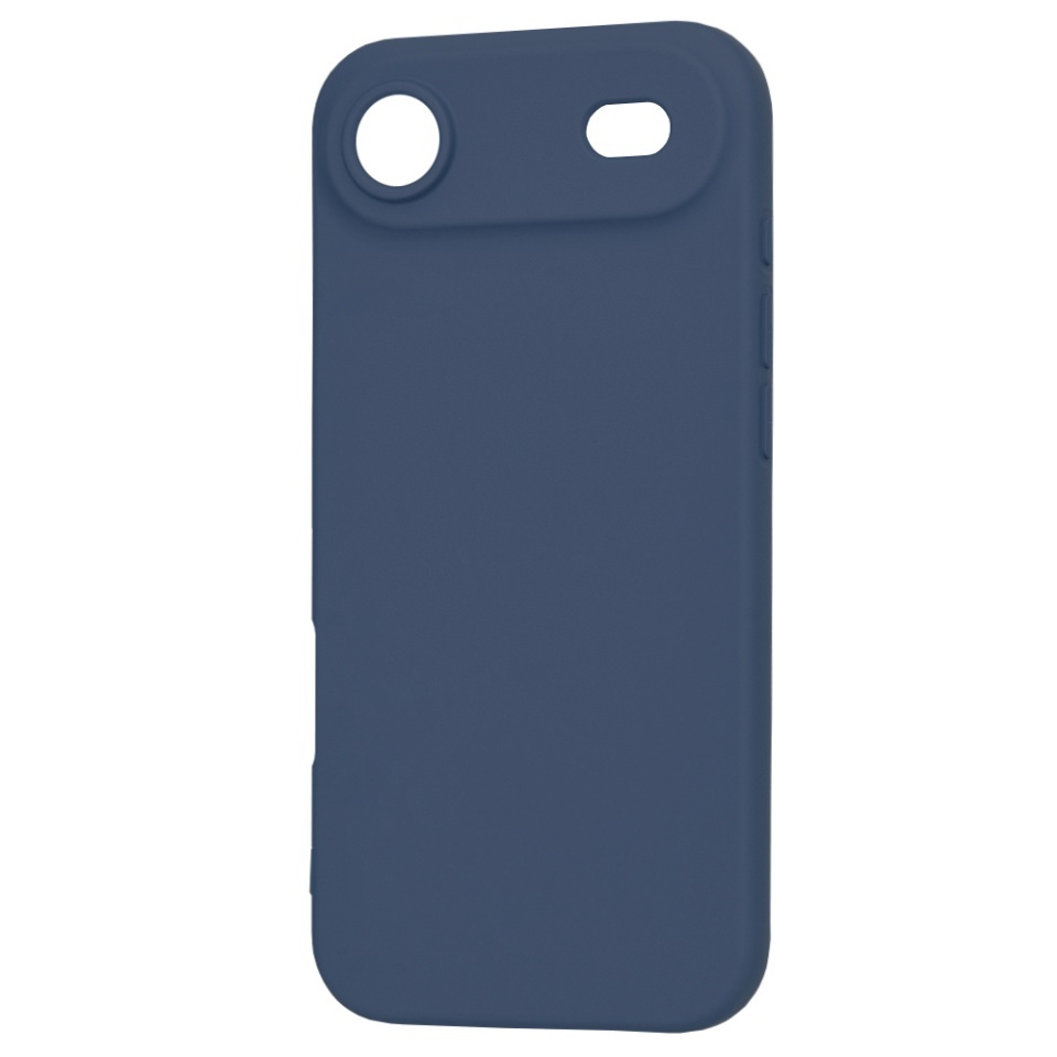 Husa pentru iPhone Air, SKYDDAR INNOVATION, din Silicon Catifelat, SoftFlex Magsafe, set cu sticker, Bleumarin - 1 | YEO
