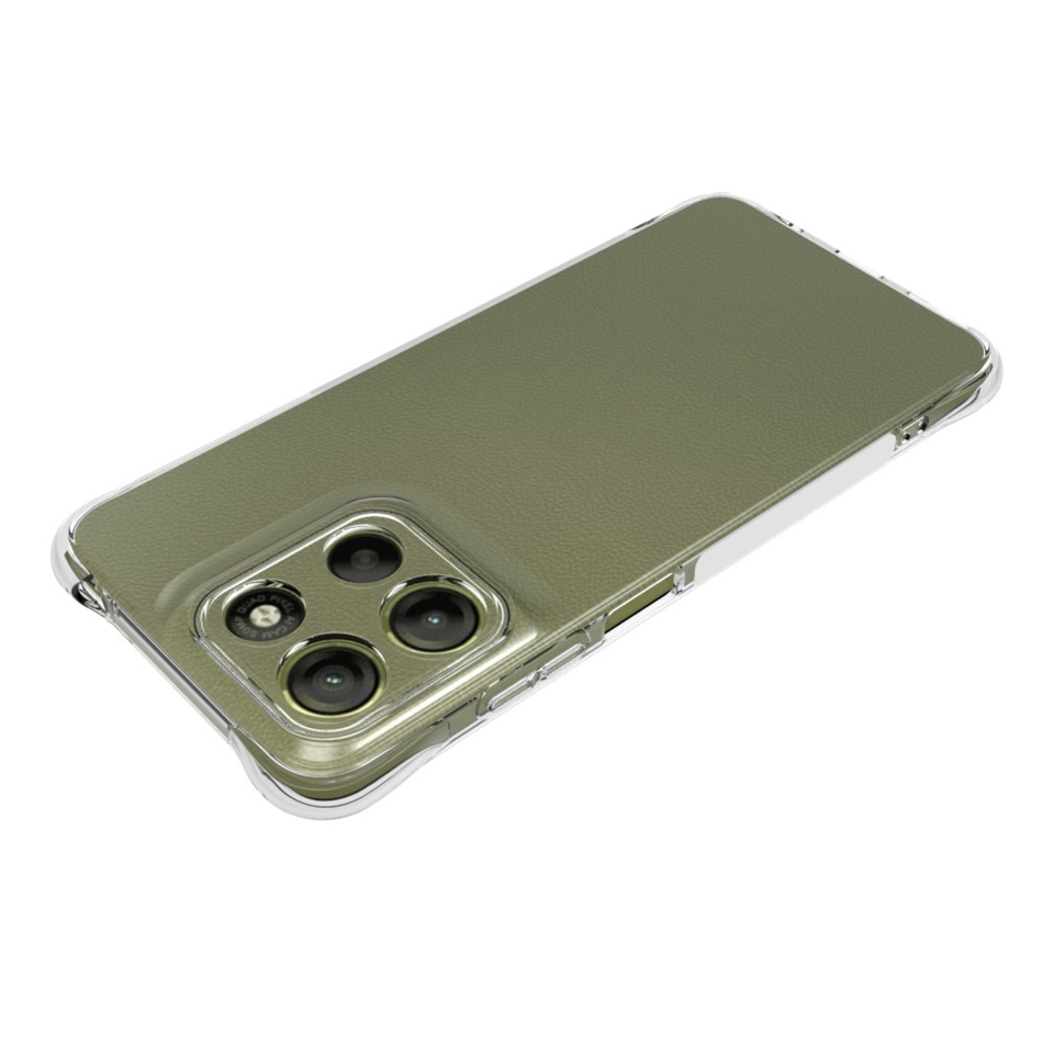 Husa pentru Motorola Moto G15 / Moto G15 Power din silicon slim, anti soc, Skyddar Shock - Transparenta - 1 | YEO