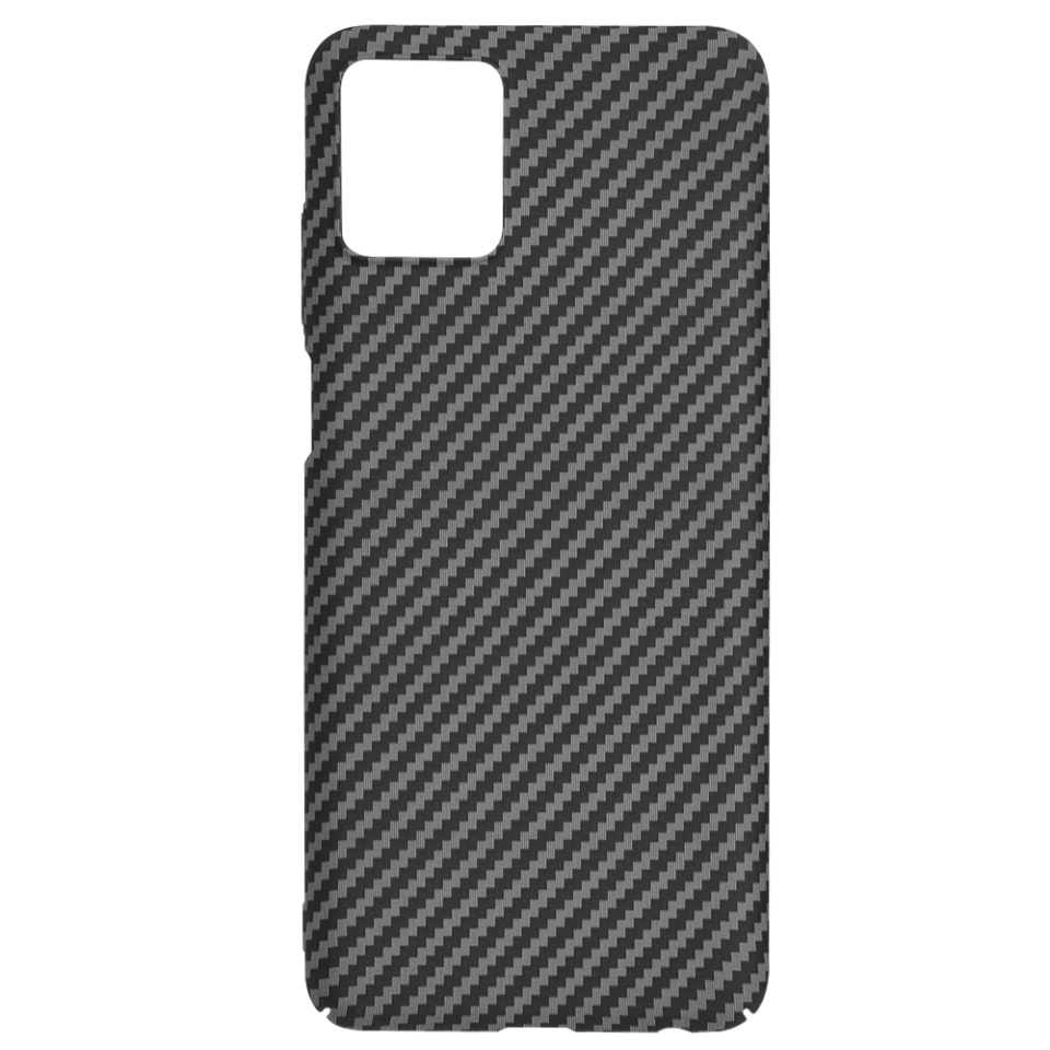 Husa pentru Motorola Moto G32, Finisaj Premium cu Textura de Carbon, Design Elegant, SKDR CarbonFlex - Negru - 3 | YEO