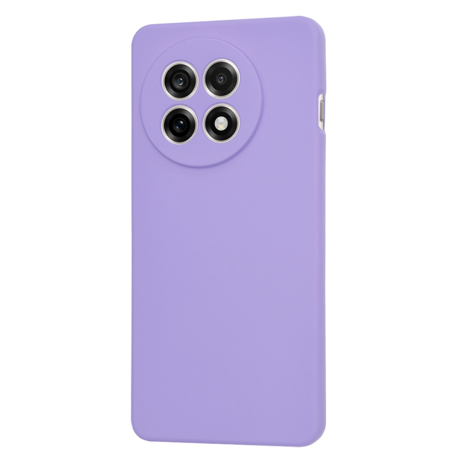 Husa pentru OnePlus 13R, SKYDDAR INNOVATION, SoftElegance din Silicon Catifelat, set cu sticker, Violet - 2 | YEO