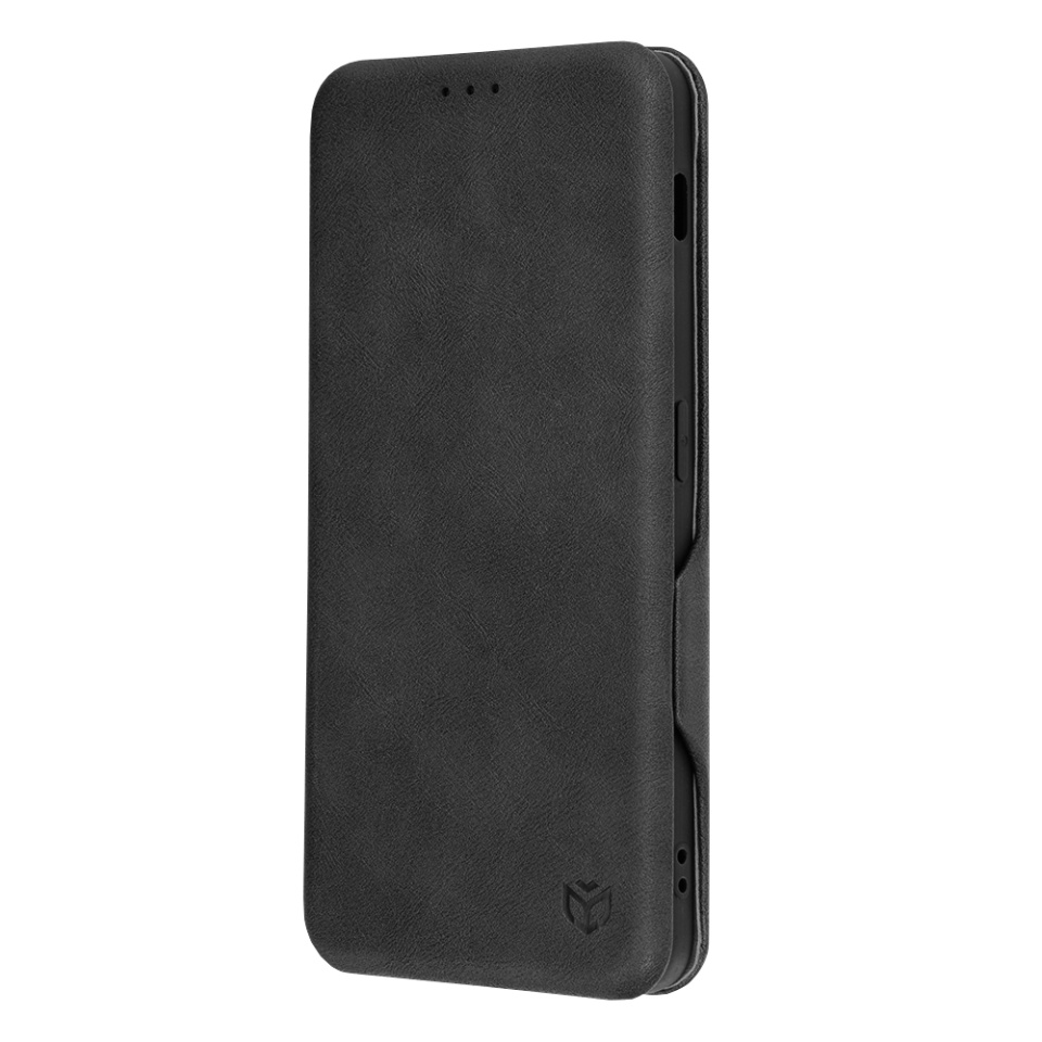 Husa pentru OnePlus Nord 3, SKYDDAR INNOVATION, Safe Wallet tip carte din Piele Ecologica, Suport Carduri, Inchidere Magnetica, Negru, set cu sticker - 3 | YEO