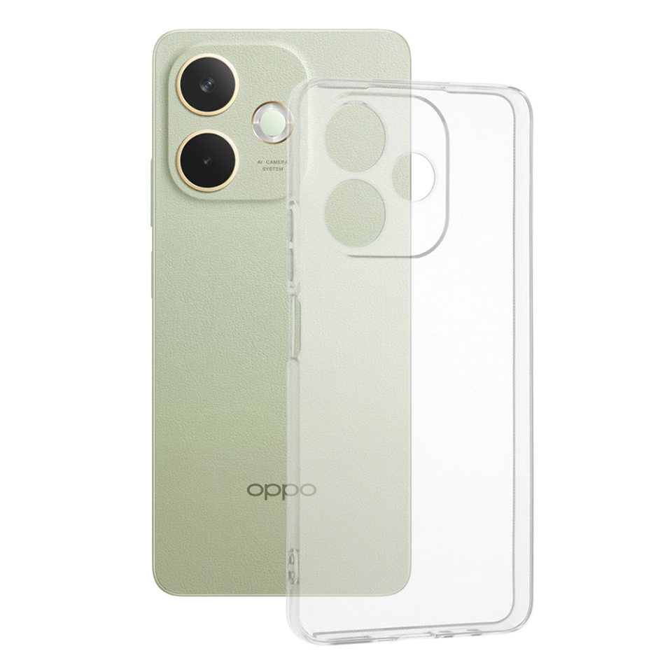 Husa pentru Oppo A5 Pro 5G / A5 Pro 4G, SKYDDAR INNOVATION, ClearGuard, din silicon transparent, Transparenta, set cu sticker