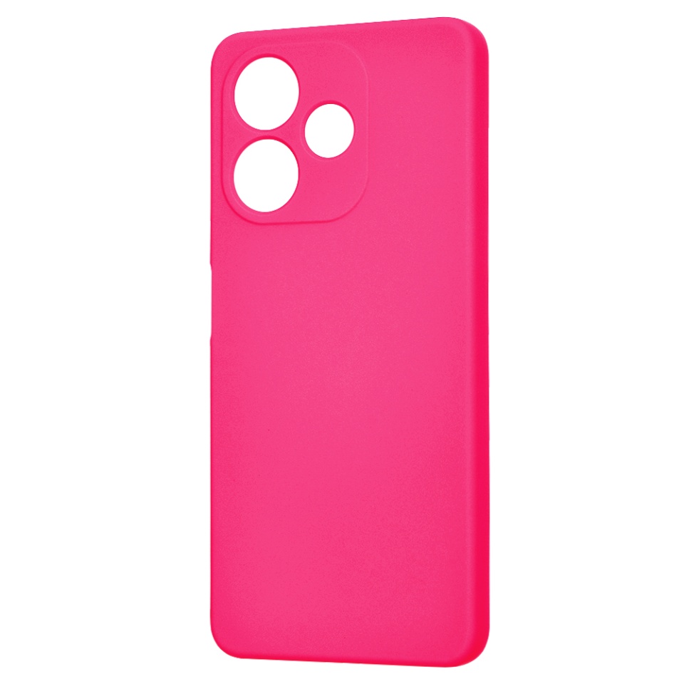 Husa pentru Oppo A5 Pro 5G / A5 Pro 4G, SKYDDAR INNOVATION, din Silicon Catifelat, SoftElegance , Fucsia, set cu sticker - 3 | YEO