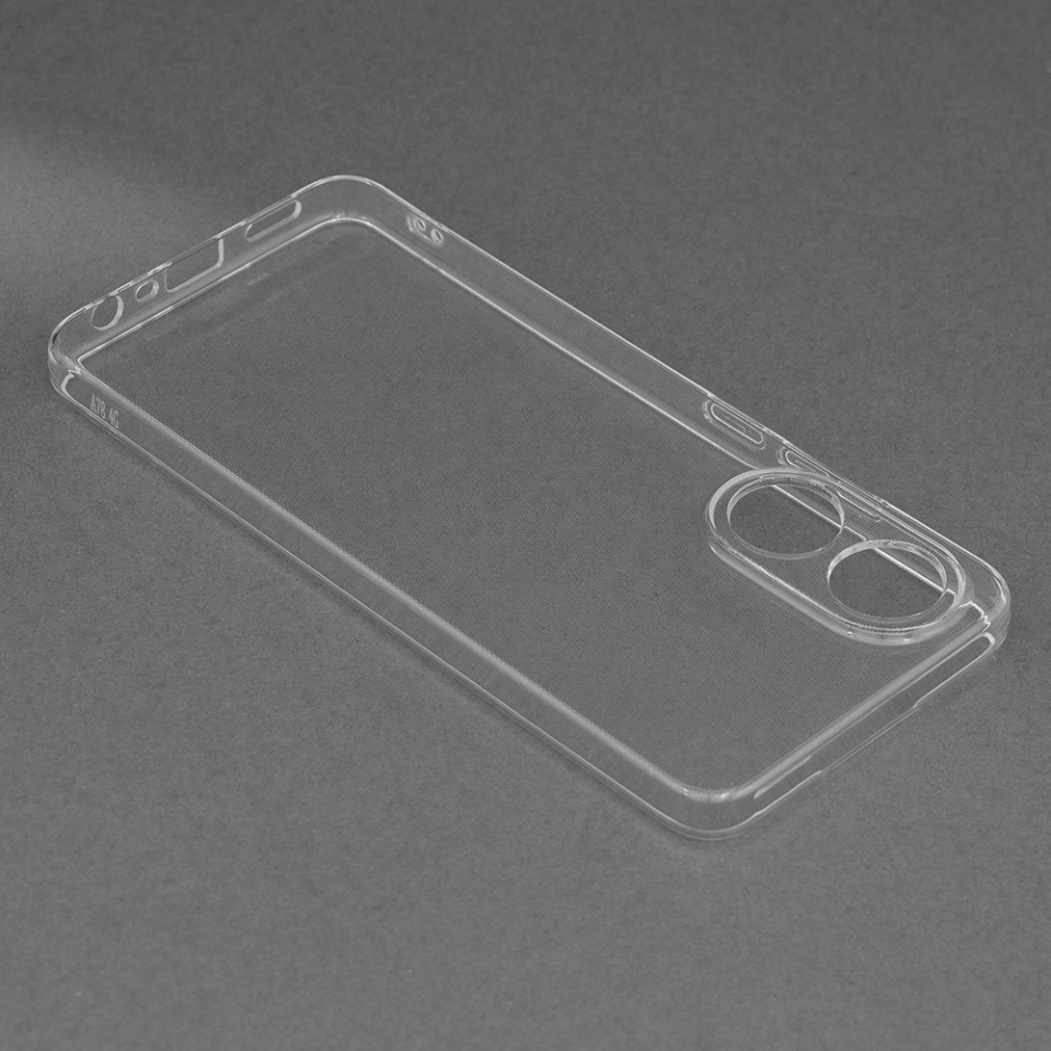 Husa pentru Oppo A78 4G din silicon transparent, SKDR ClearGuard - Transparent - 2 | YEO