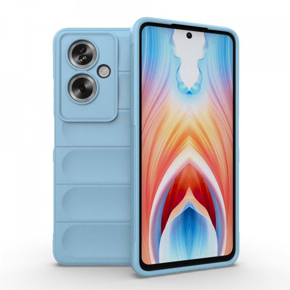 Husa pentru Oppo A79 5G / OnePlus Nord N30 SE eleganta, din silicon mat, SKDR Vogue - Bleu