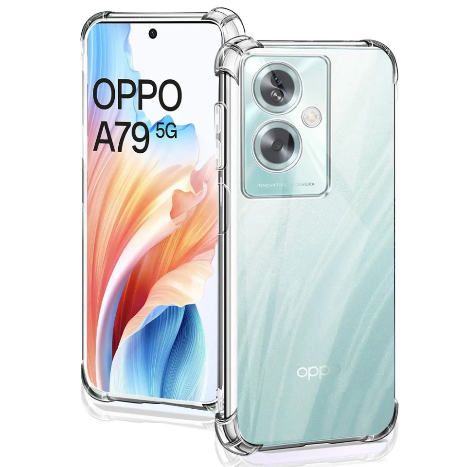 Husa pentru Oppo A79 5G / OnePlus Nord N30 SE , SKYDDAR INNOVATION, Shockproof Clear din Silicon Slim, Transparenta, set cu sticker - 1 | YEO
