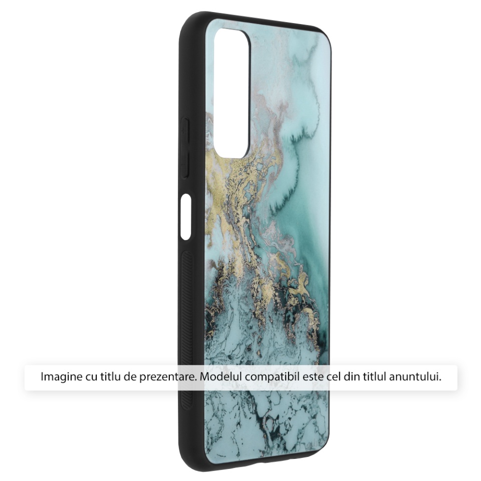 Husa pentru Oppo A80 5G cu sticla securizata, SKYDDAR Oddysey - Bleu