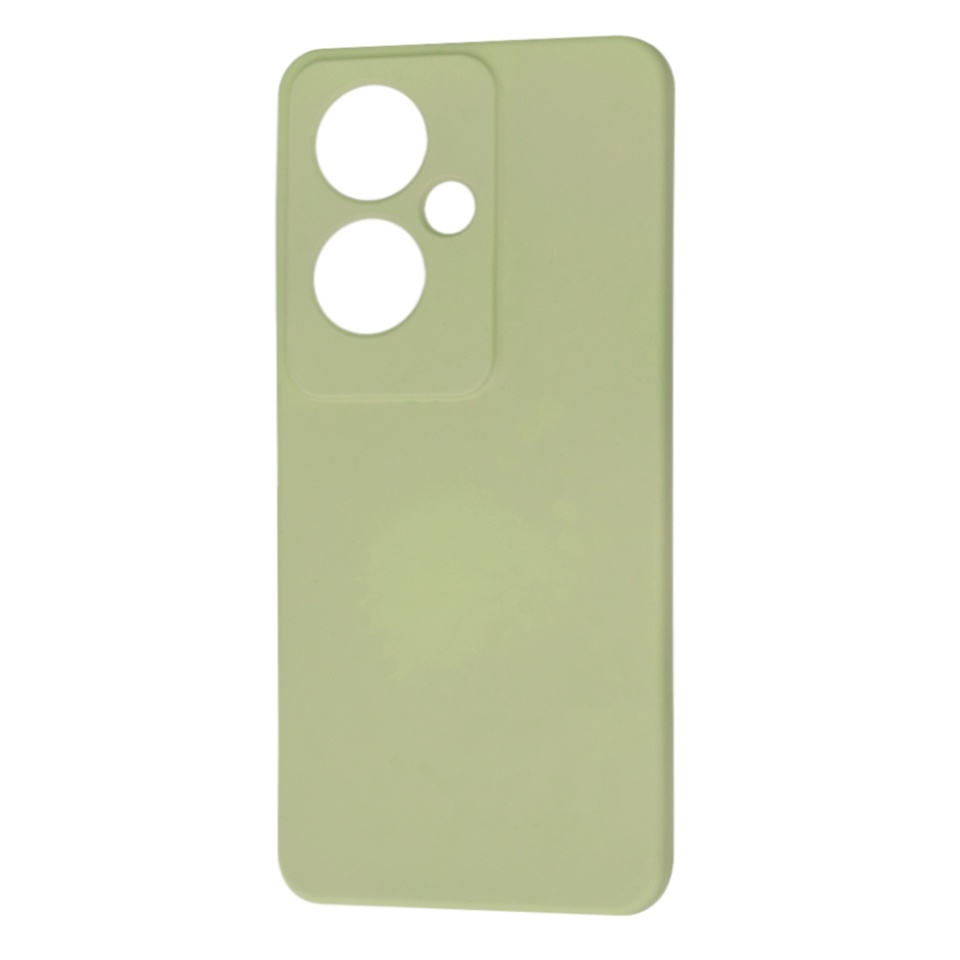 Husa pentru Oppo Reno11 F din Silicon Catifelat, Protectie Premium, Skyddar SoftElegance - Verde - 1 | YEO
