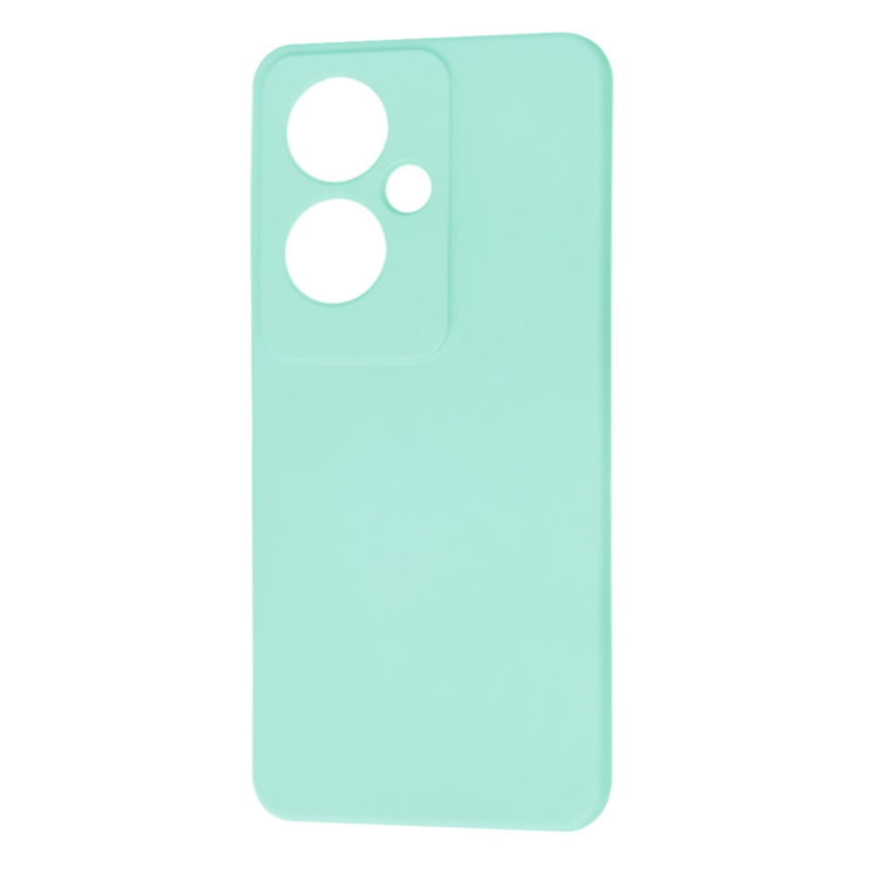 Husa pentru Oppo Reno11 F din Silicon Catifelat, Protectie Premium, Skyddar SoftElegance - Turcoaz - 1 | YEO