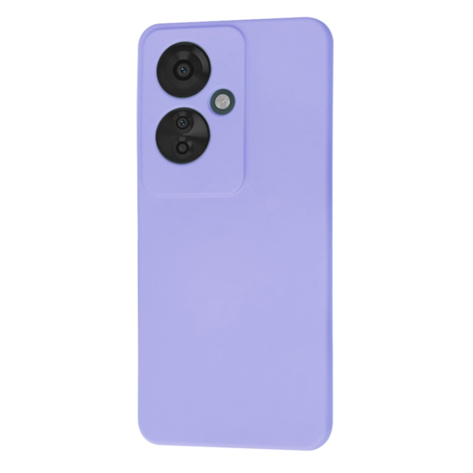 Husa pentru Oppo Reno11 F, SKYDDAR INNOVATION, din Silicon Catifelat, SoftElegance, set cu sticker, Violet - 2 | YEO