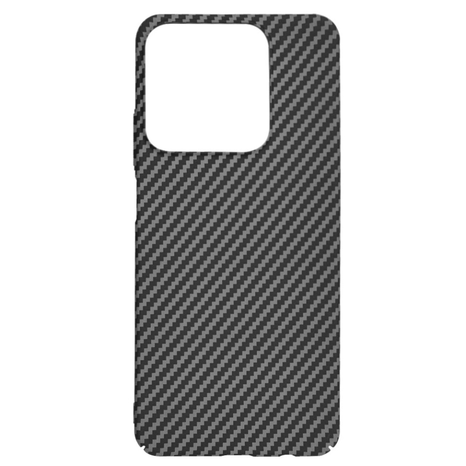 Husa pentru Realme C63 / C61, Finisaj Premium cu Textura de Carbon, Design Elegant, SKDR CarbonFlex - Negru - 3 | YEO